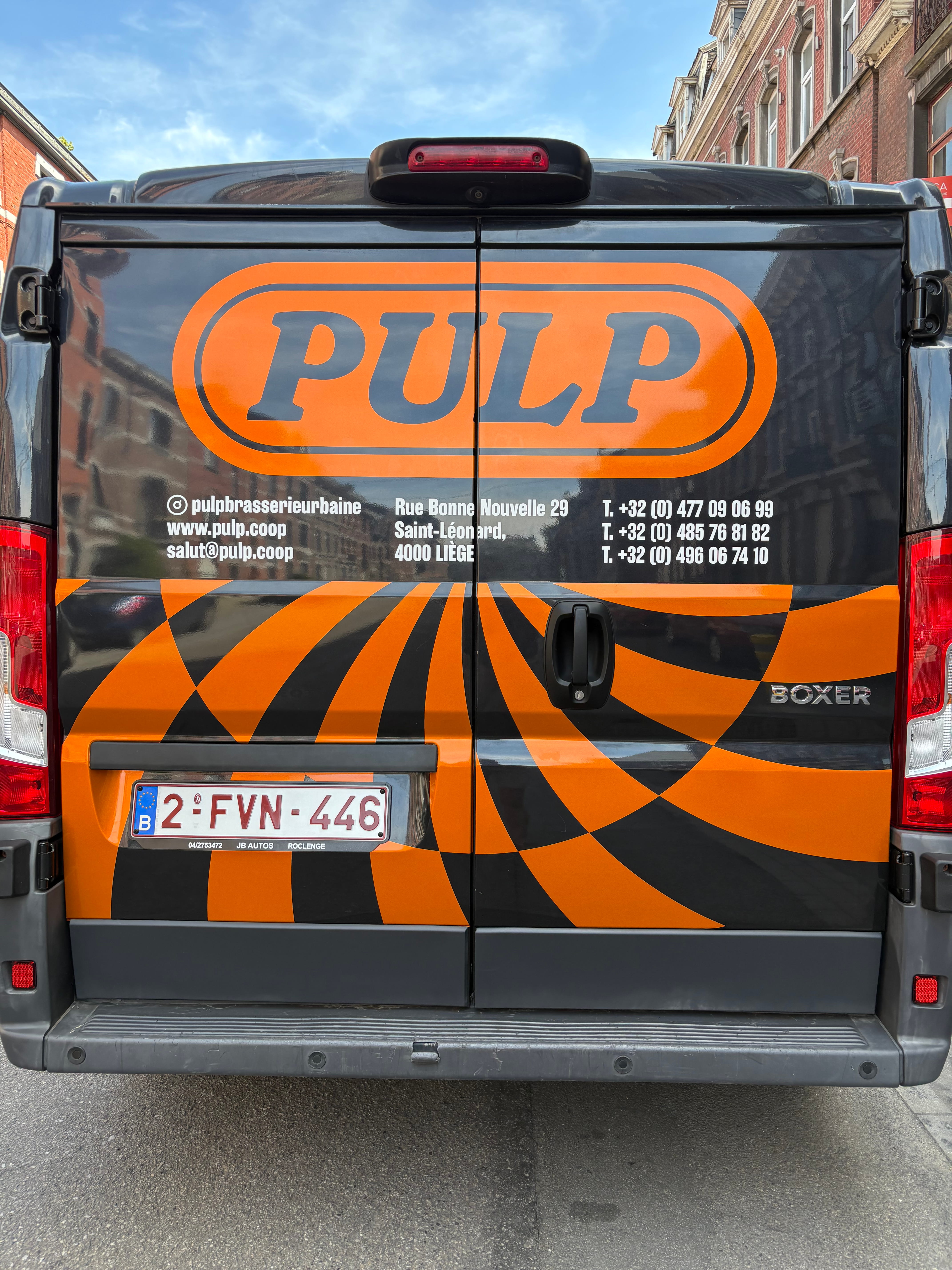 Studio Inkonic — lettrage et communication visuelle, Parc Industriel des Hauts Sarts, Herstal